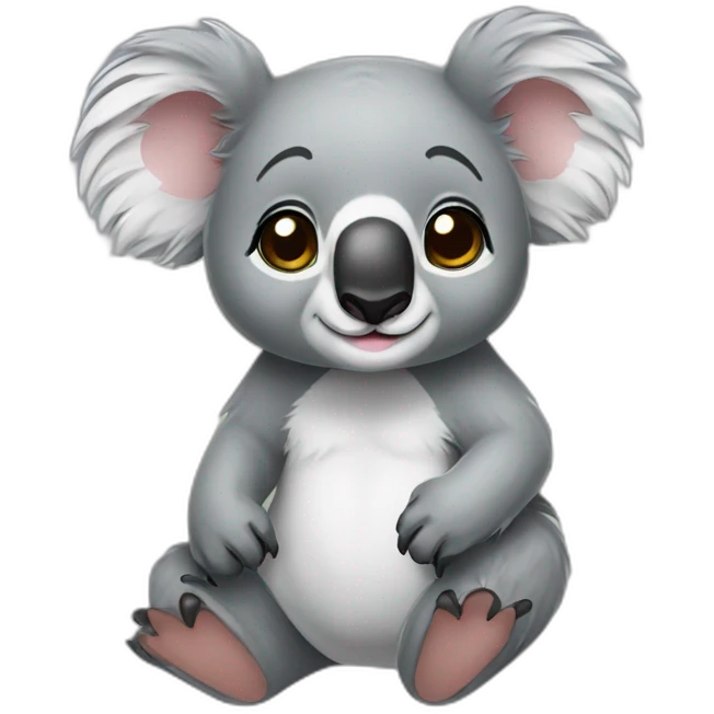 Koalae girl or Koala love emoji