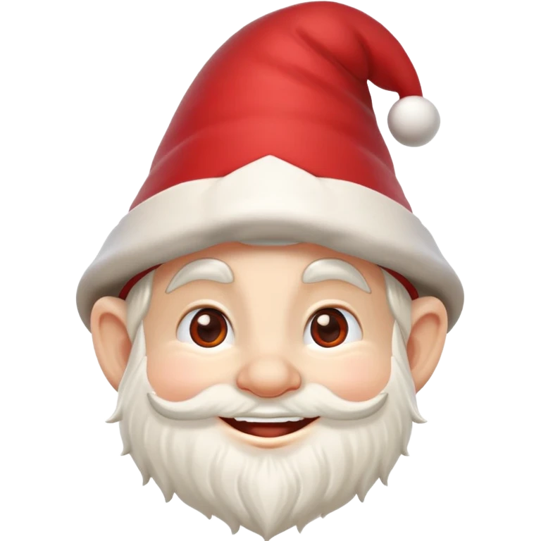 Gnome with red hat emoji
