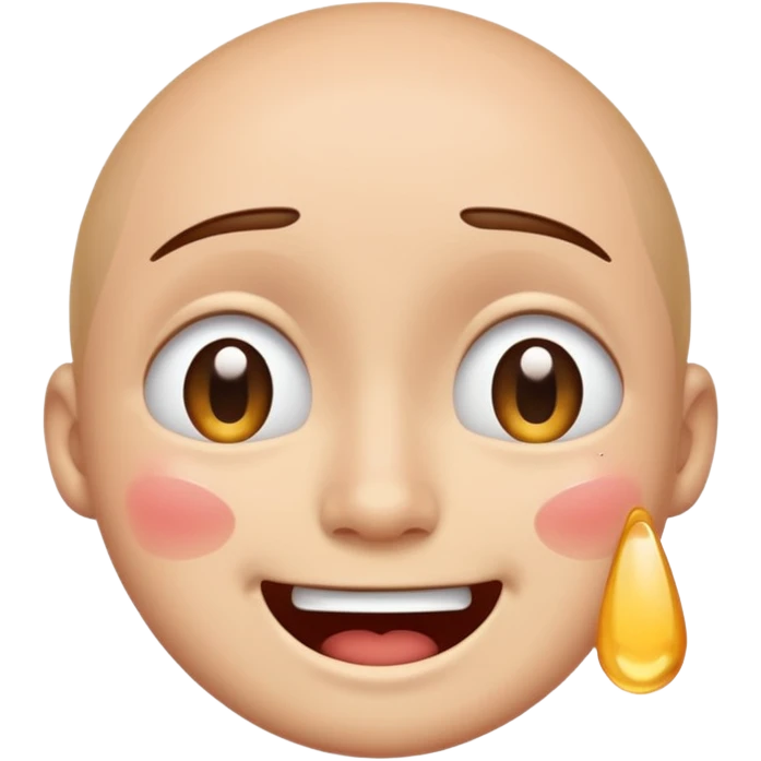 Una facci a che ride e piange contemporaneamente  emoji