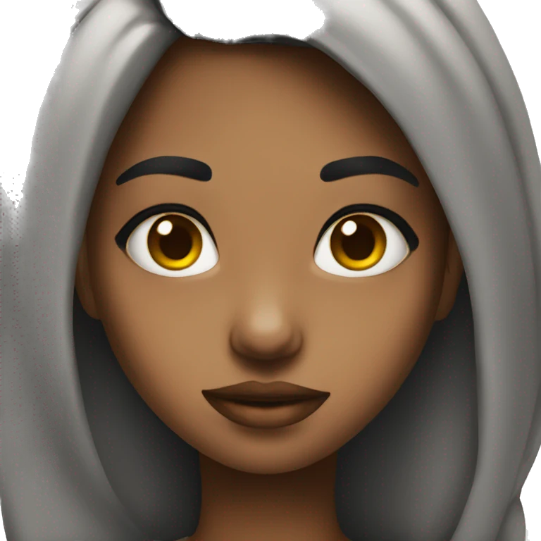 girl and piercing emoji