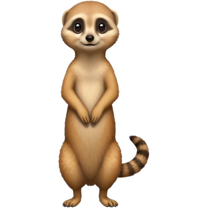 Meerkat standing emoji
