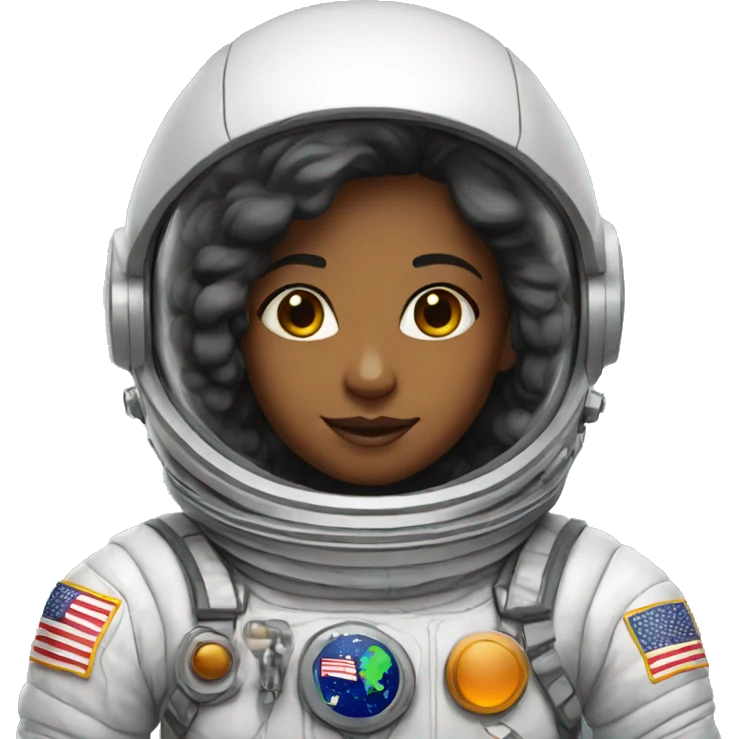 astronaut girl emoji