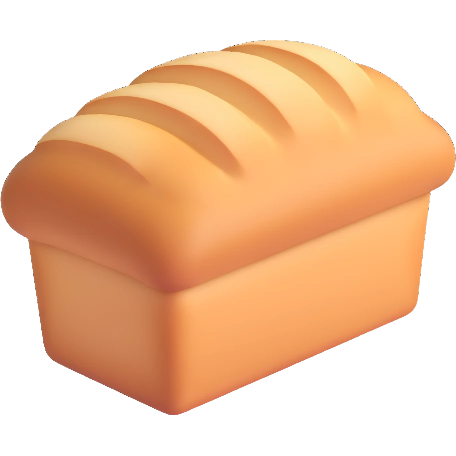 a loaf of bread emoji