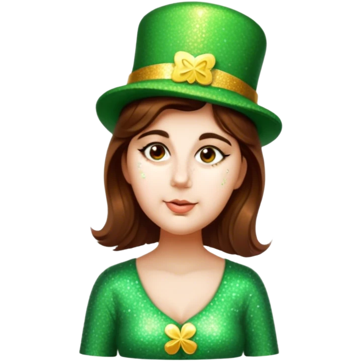Sparkling Leprechaun emoji