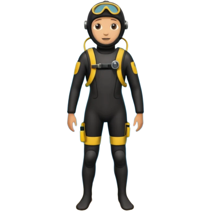 diver full body
 emoji