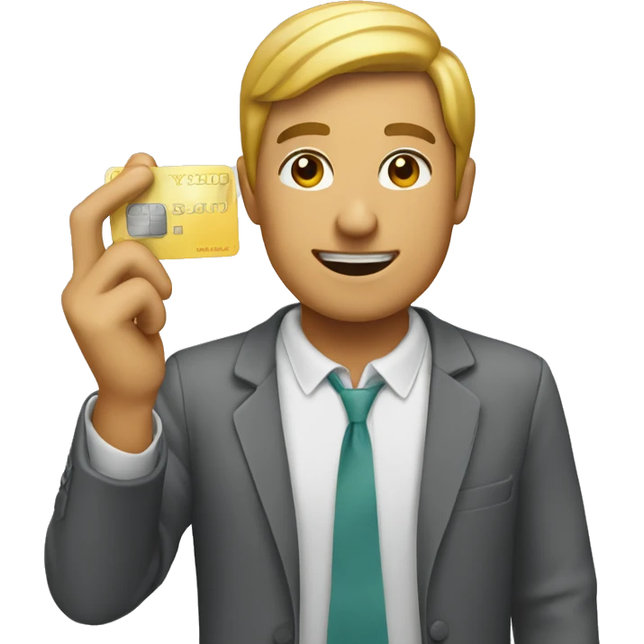 Pay with card emoji