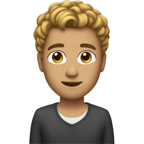 less hair emoji