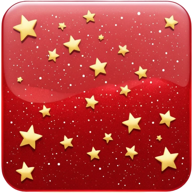 red glitter anonymous emoji