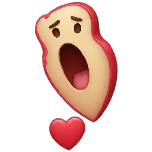 Beating heart  emoji