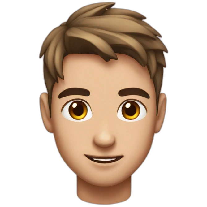 Divergent squint emoji