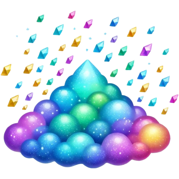 tiny sparkling glitter dust scattered in the air, shining brightly, floating and spreading. Glossy, smooth, soft shadows, white background.



 emoji