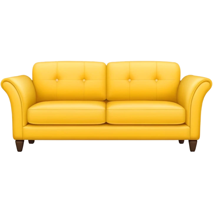 yellow basic sofa
 emoji