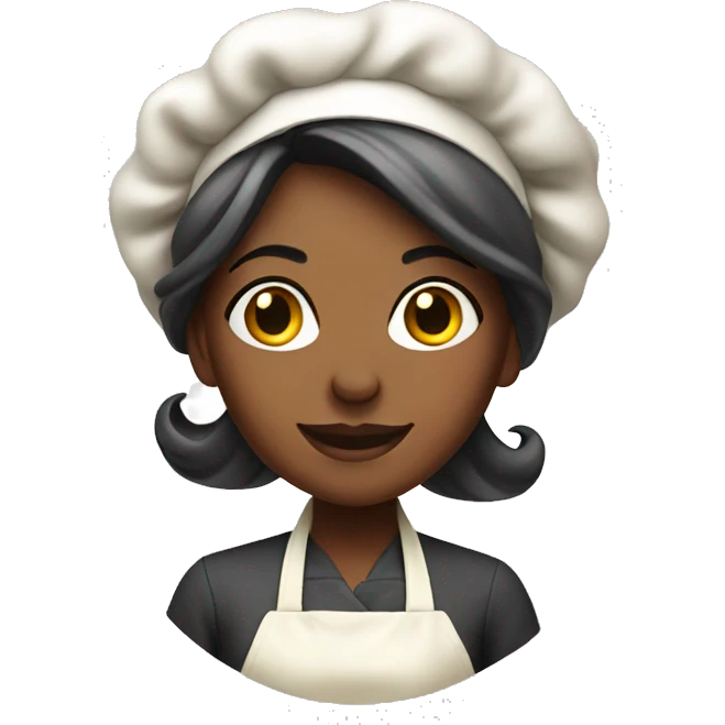 Housewife cooking emoji
