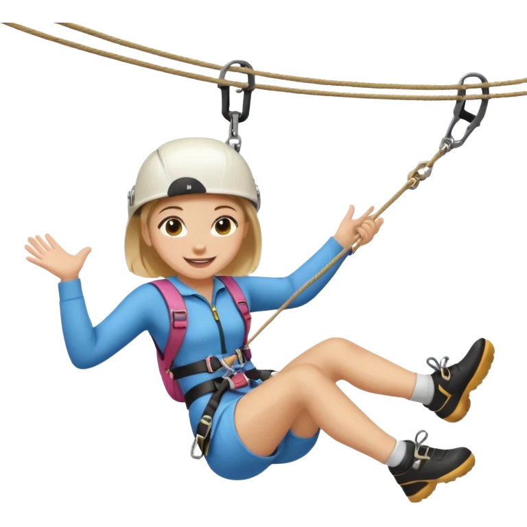 zip line emoji girl small emoji emoji