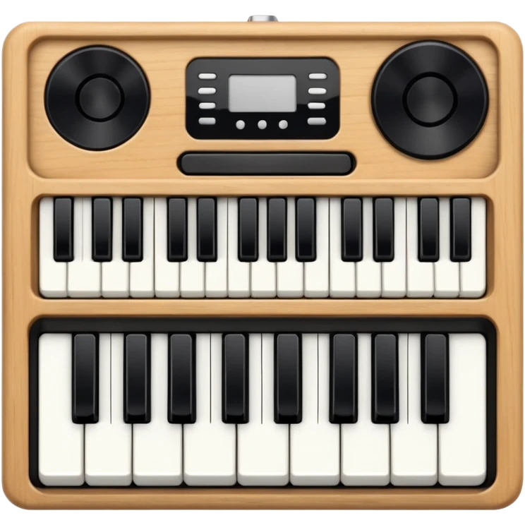 music keyboard emoji