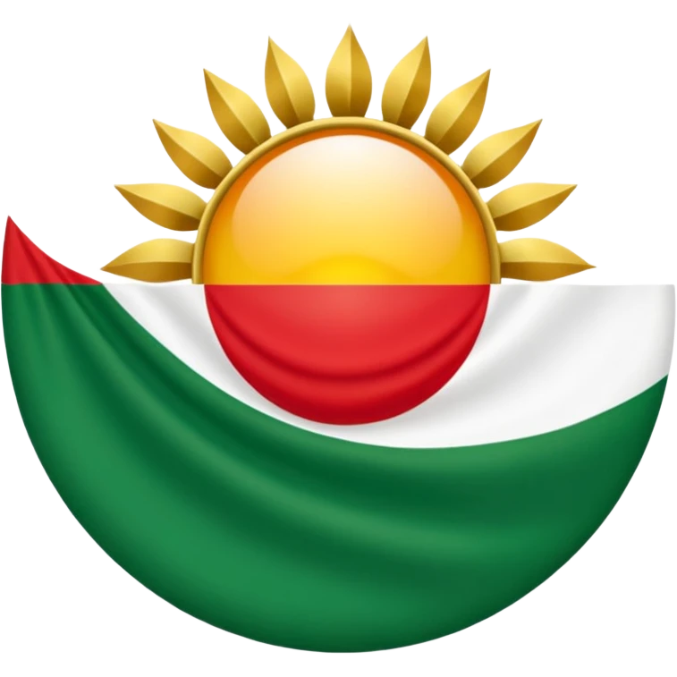 Kürdistan bayrağı  emoji