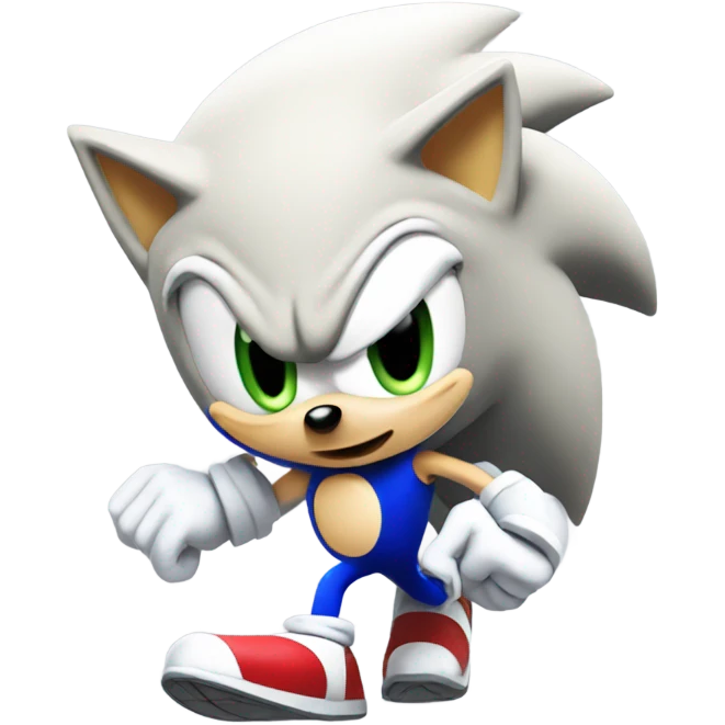 Sonic the hedgehog emoji