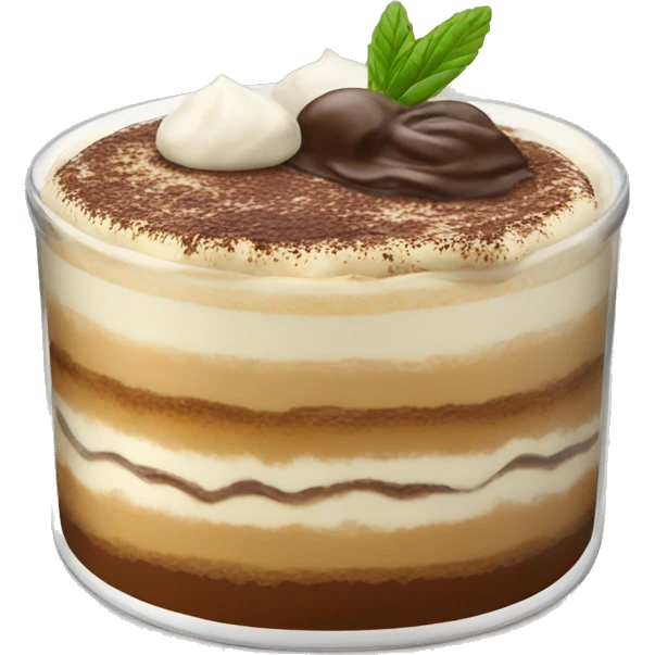 Tiramisu emoji