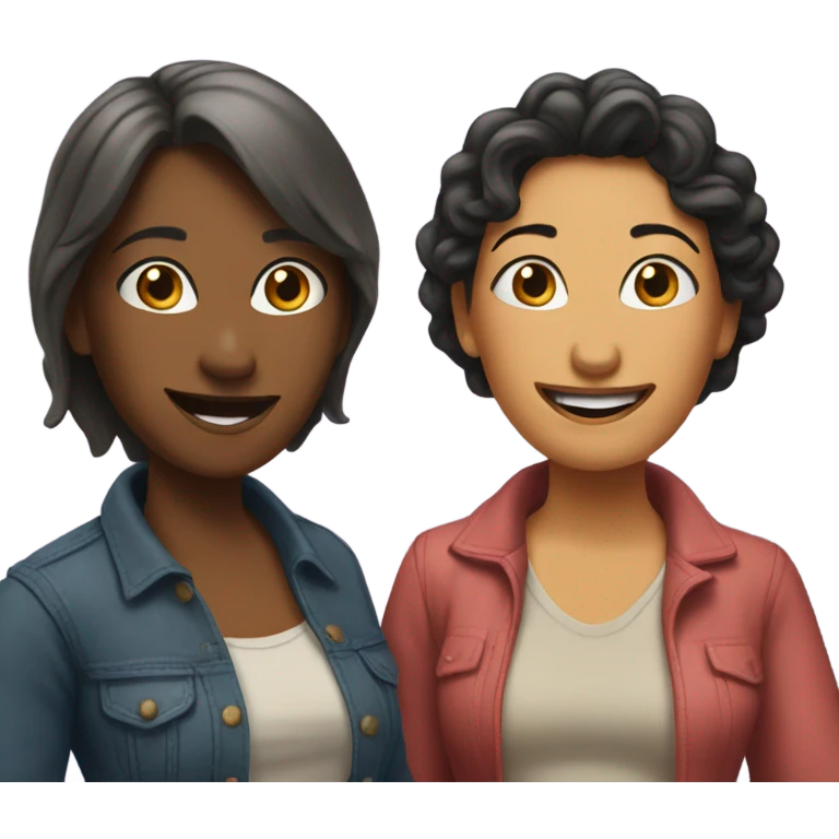 Linda and Andi emoji