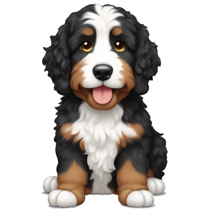 Bernedoodle  emoji