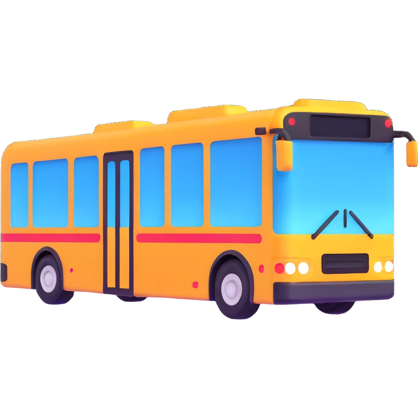 city bus emoji