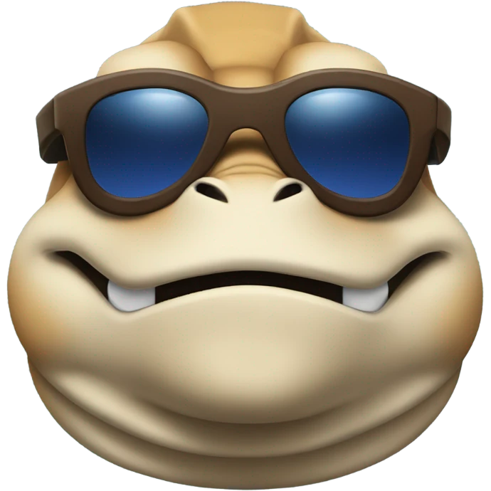 Blastoise wearing sunglasses emoji