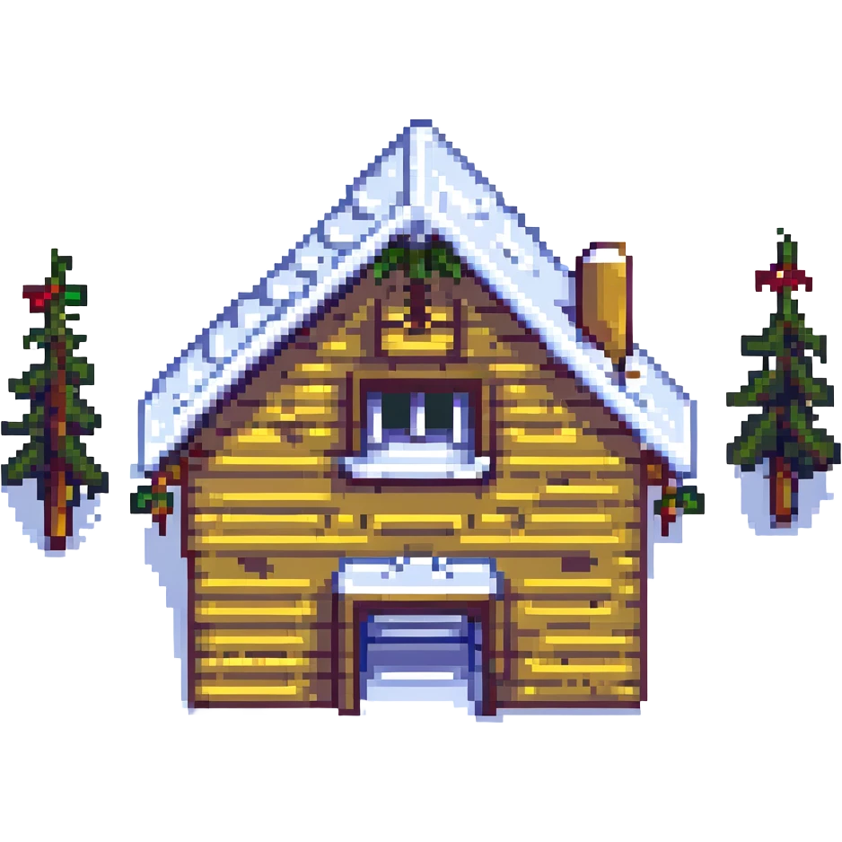 ski chalet  emoji