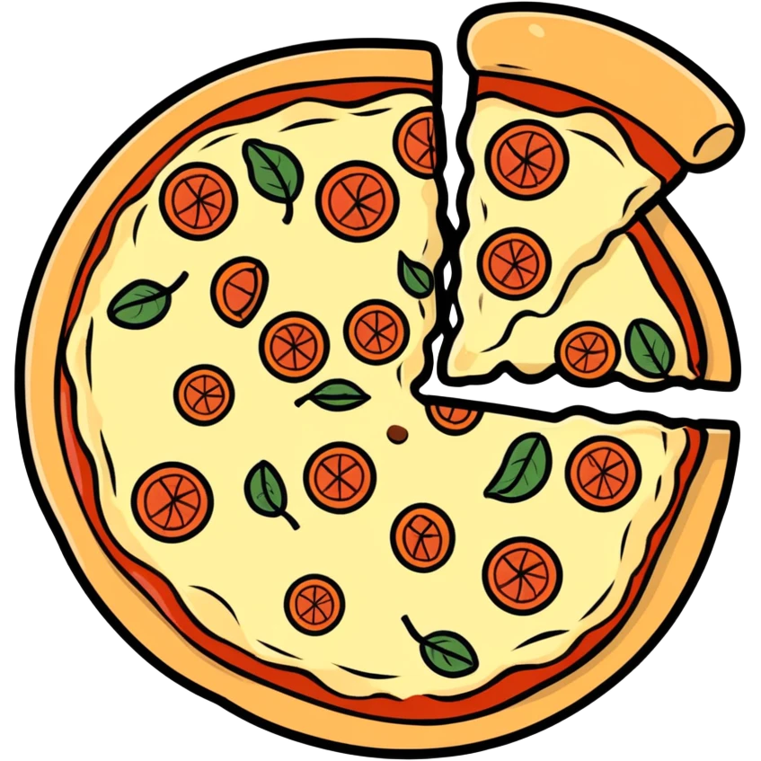 Mushroom pizza no pepperoni  emoji