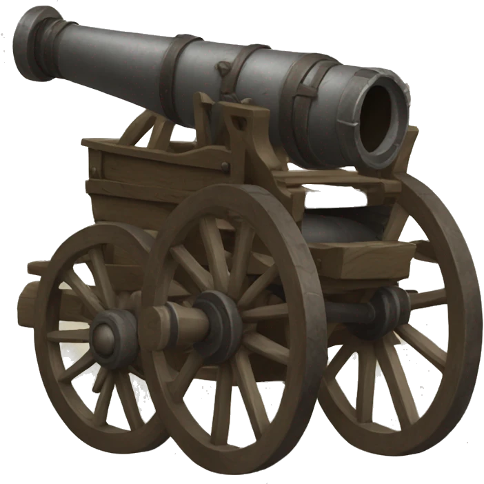 medieval war canon emoji