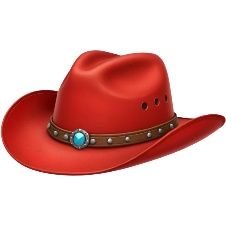 red cowboy hat emoji