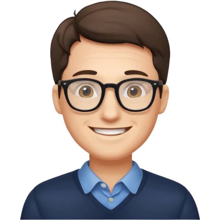 SEÑOR CON GAFAS emoji