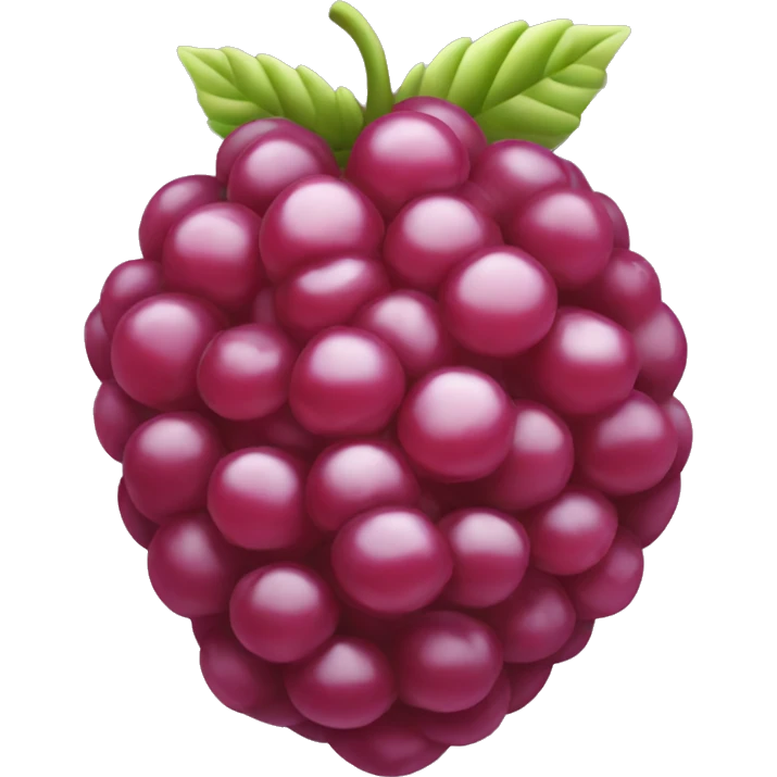 A raspberry  emoji