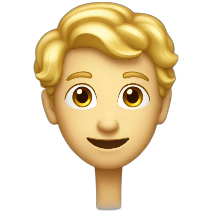 Lumière en forme d’humain emoji