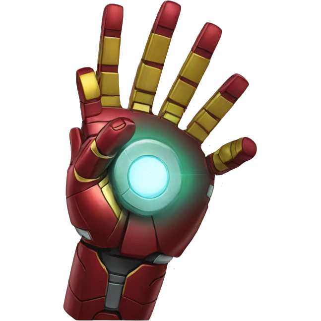 Ironman hand emoji