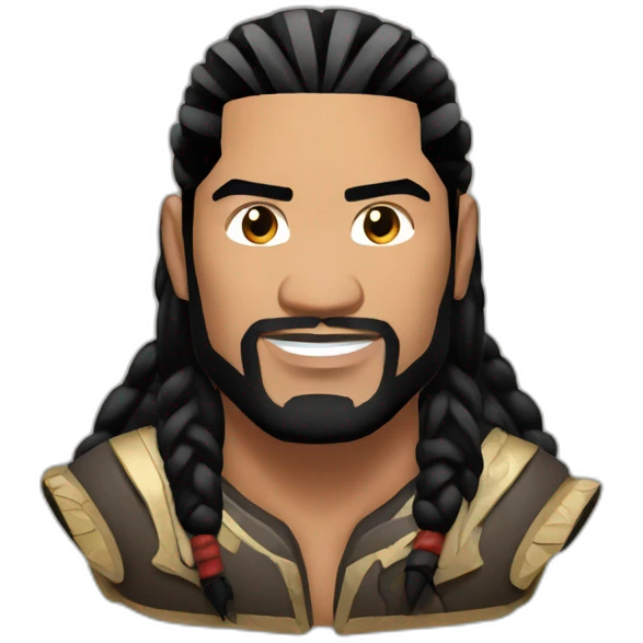 The tribal chief Roman reigns emoji