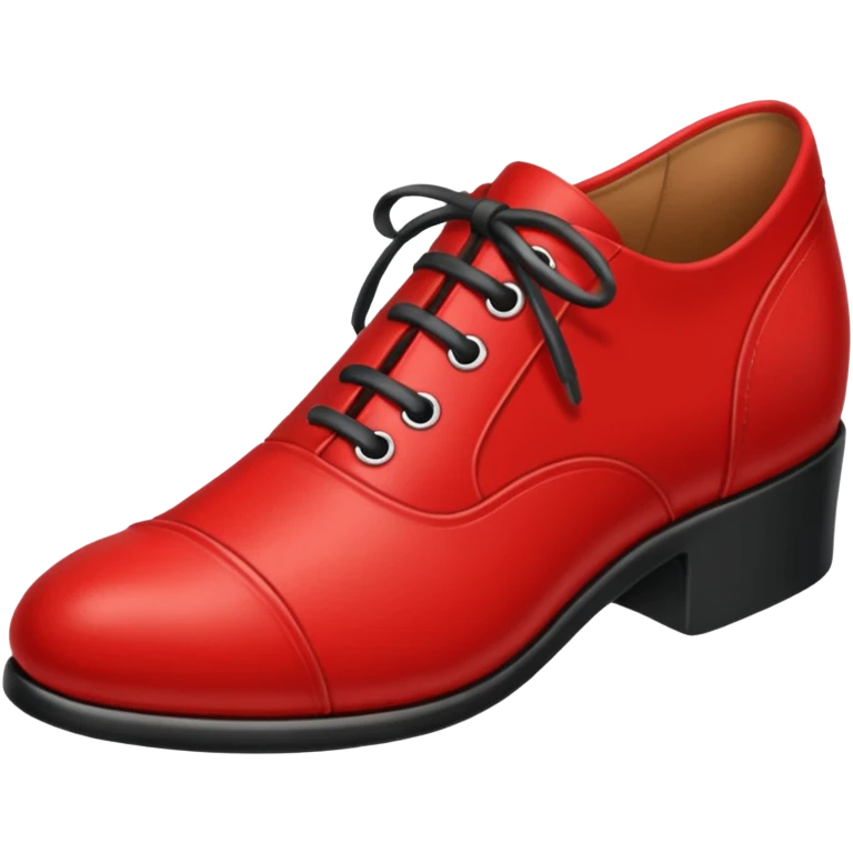 red clasic men's shoes emoji