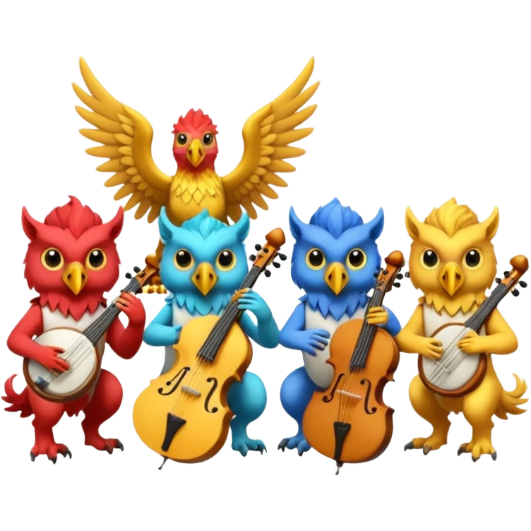 griffon as Musicians emoji