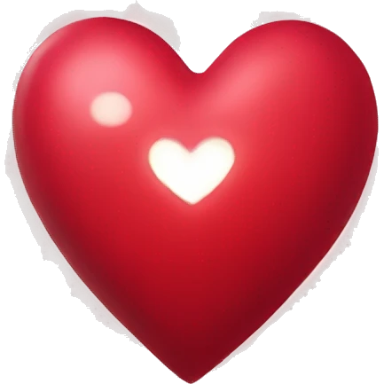 crimson heart emoji