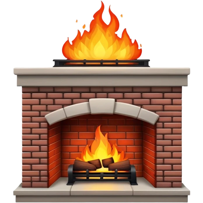 Comfortable fireplace emoji