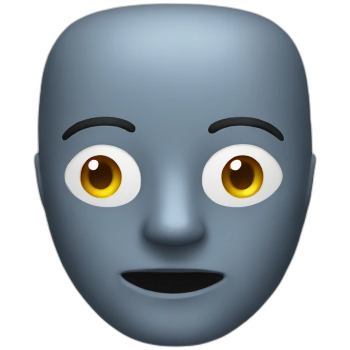 Latex mask emoji