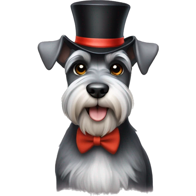 Schnauzer magician  emoji