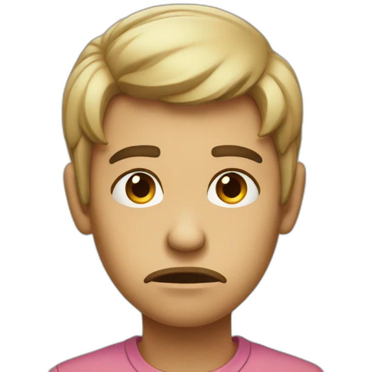 Pouting person emoji