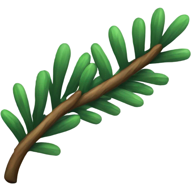 spruce branch emoji