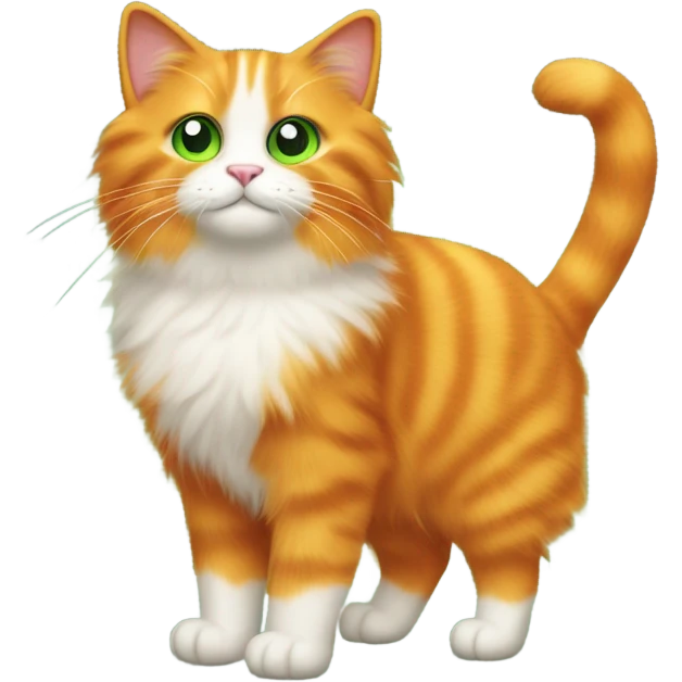 Orange cat emoji
