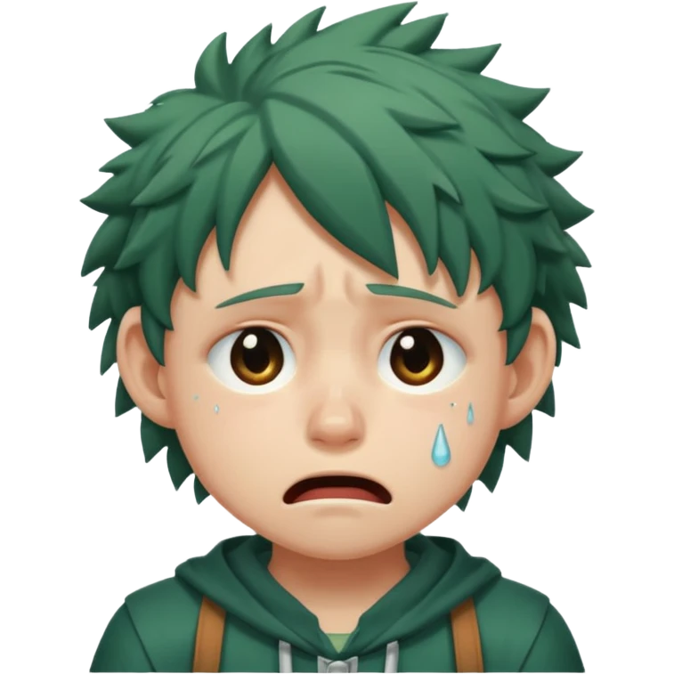 Deku qui pleure emoji