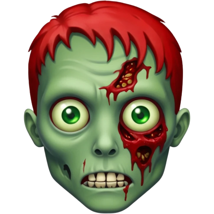 Blood Red river zombie emoji