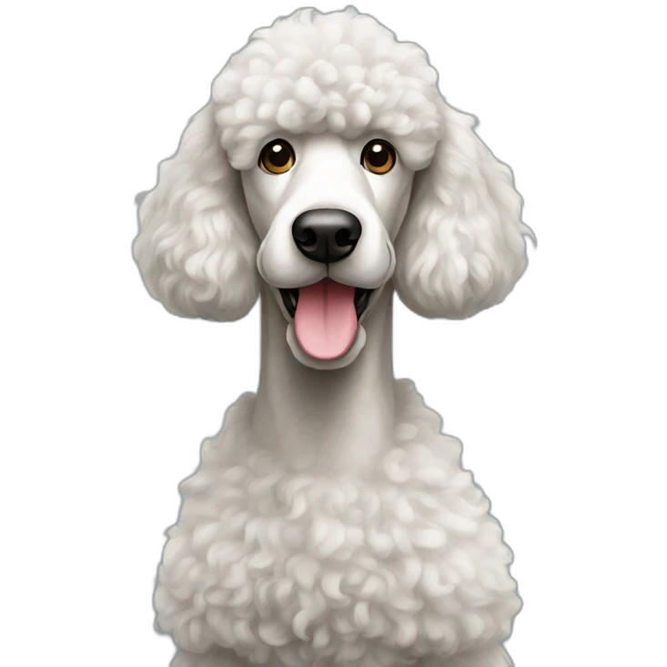 Standard Poodle emoji
