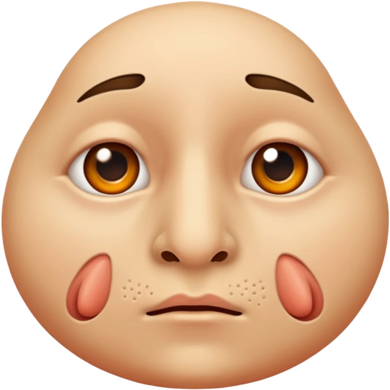 give me just the human nose only nose should be there  emoji