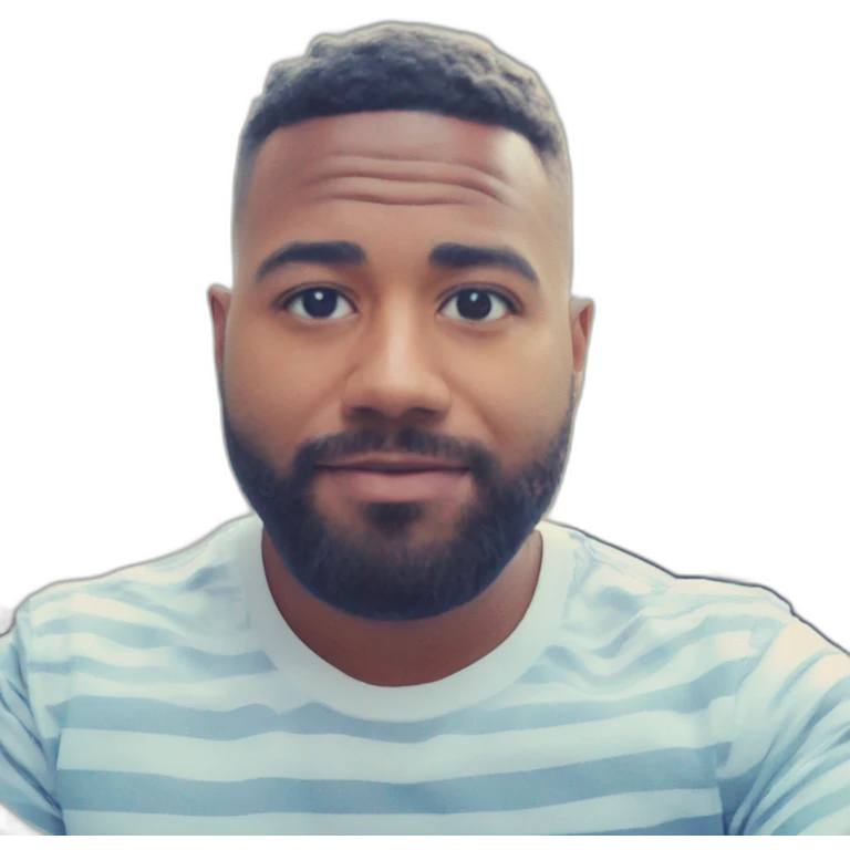 striped shirt meme pose emoji