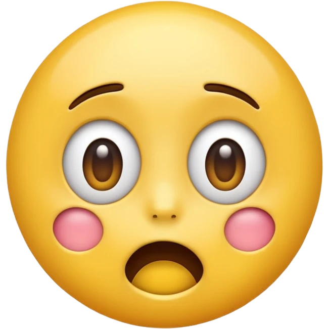 yellow surprised emoji face emoji